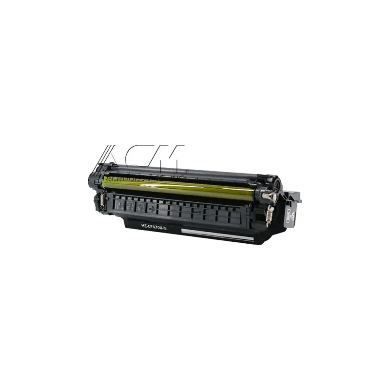 Compatible HP 657X Black High Yield Toner Cartridge (CF470X), compatible cartridge photo