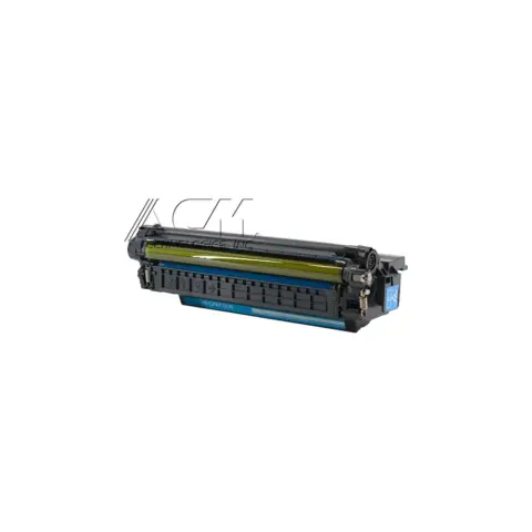Compatible HP 657X Cyan High Yield Toner Cartridge (CF471X), compatible cartridge photo