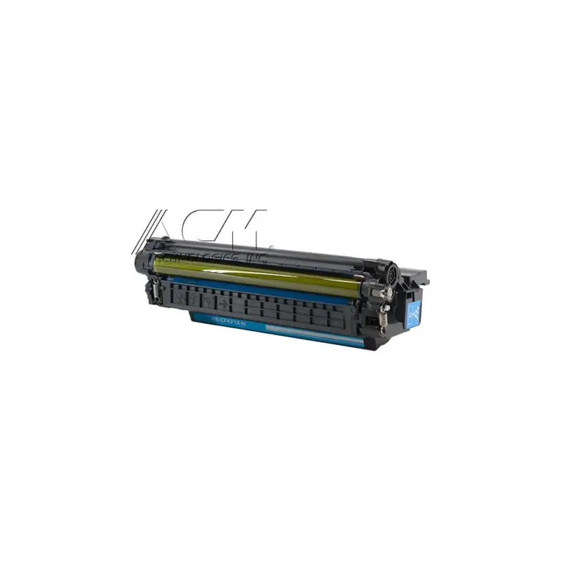 Compatible HP 657X Cyan High Yield Toner Cartridge (CF471X), compatible cartridge photo