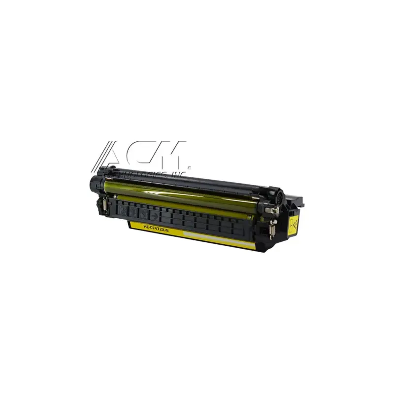 Compatible HP 657X Yellow High Yield Toner Cartridge (CF472X), compatible cartridge photo