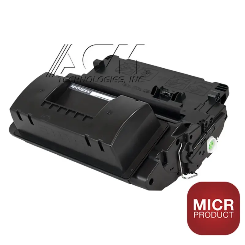 Compatible HP 81X MICR Black High Yield Toner Cartridge (CF281X), compatible cartridge photo