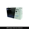 Genuine HP 87A toner cartridge, OEM image shown for reference