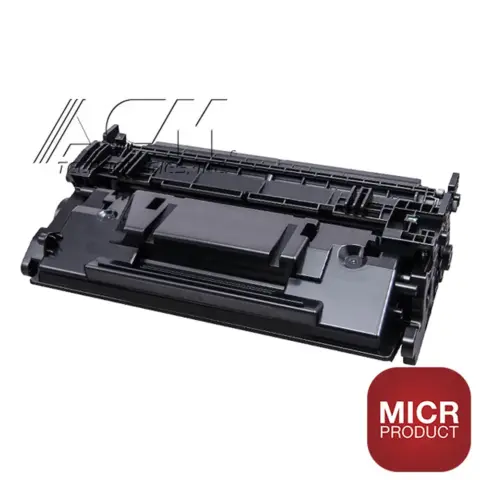 Compatible HP 87A MICR Black Toner Cartridge (CF287A), compatible cartridge photo
