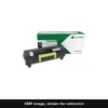 Genuine Lexmark 511H toner cartridge, OEM image shown for reference
