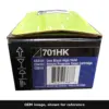 Genuine Lexmark 701HK toner cartridge, OEM image shown for reference
