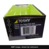 Genuine Lexmark 701HY toner cartridge, OEM image shown for reference
