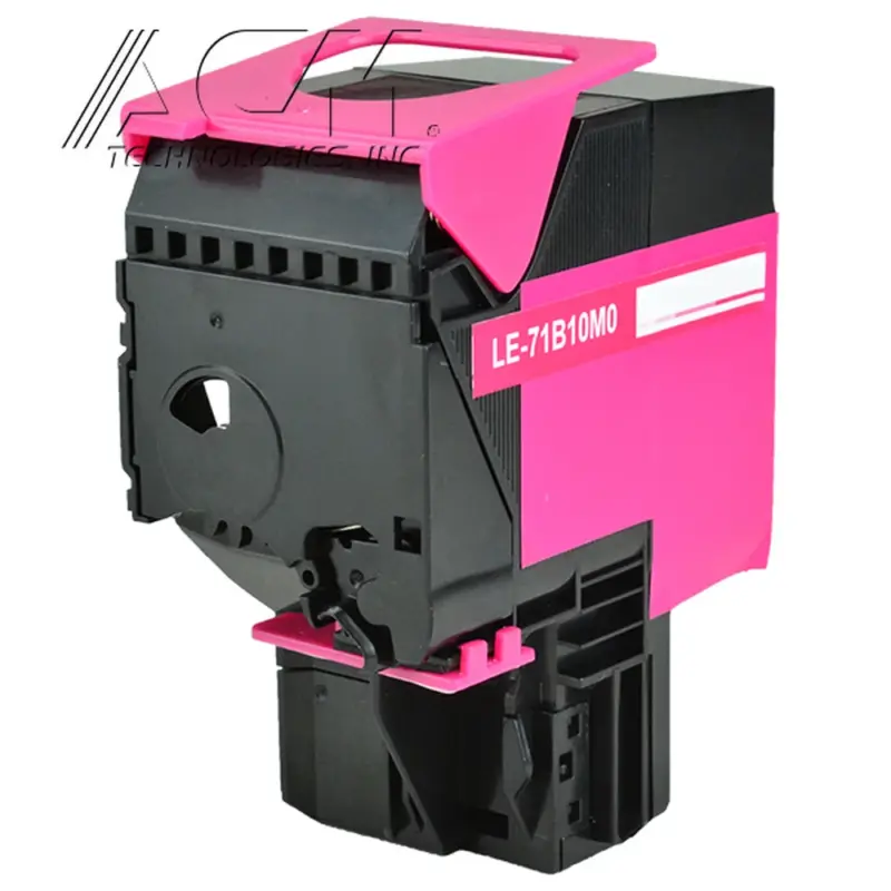 Compatible Lexmark 71B10M0 Magenta Toner Cartridge (71B0030), compatible cartridge photo