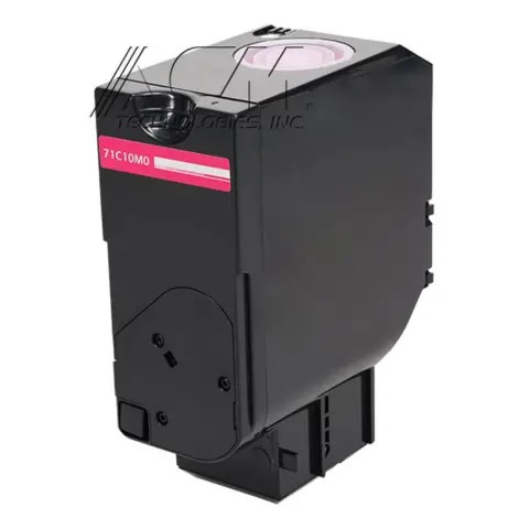 Compatible Lexmark 71C10M0 Magenta Toner Cartridge, compatible cartridge photo