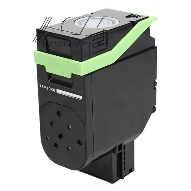 Compatible Lexmark 75M10K0 Black Toner Cartridge, compatible cartridge photo