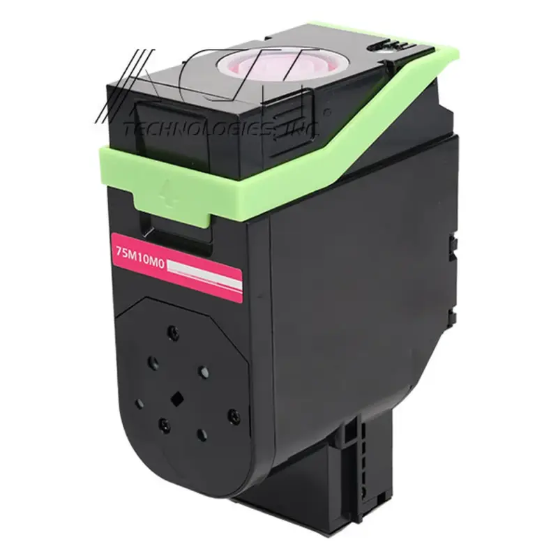 Compatible Lexmark 75M10M0 Magenta Toner Cartridge, compatible cartridge photo