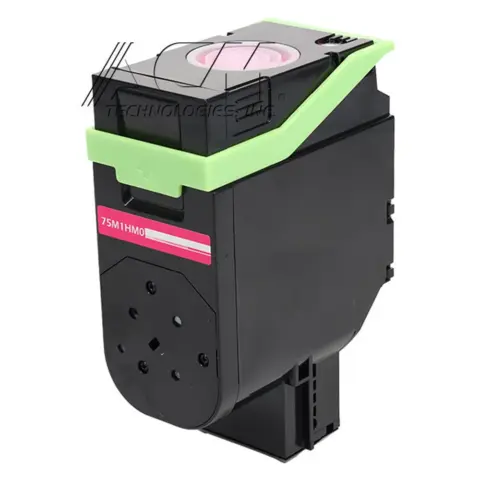 Compatible Lexmark 75M1HM0 Magenta High Yield Toner Cartridge (75M0H30), compatible cartridge photo