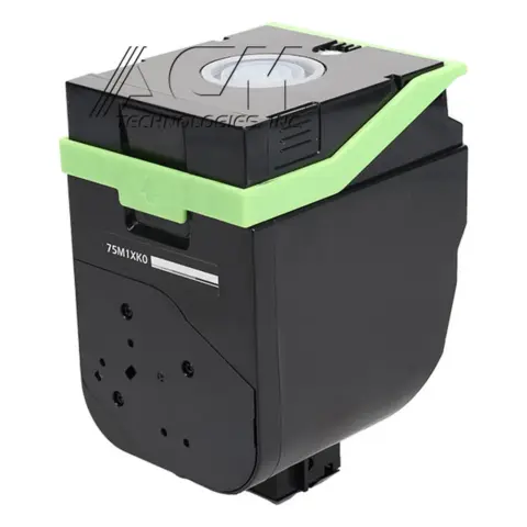 Compatible Lexmark 75M1XK0 Black High Yield Toner Cartridge (75M0X10), compatible cartridge photo