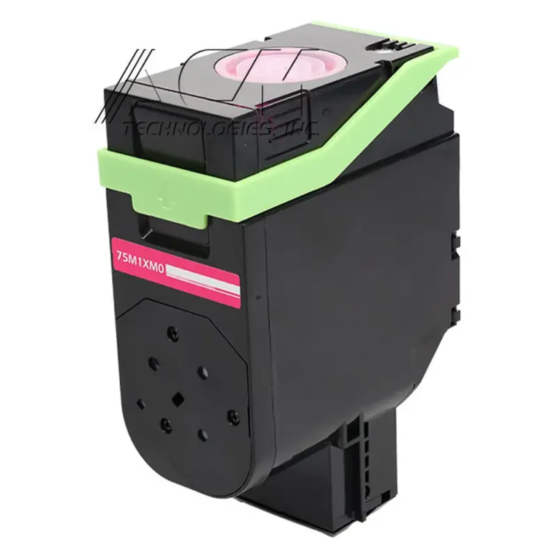 Compatible Lexmark 75M1XM0 Magenta High Yield Toner Cartridge (75M0X30), compatible cartridge photo