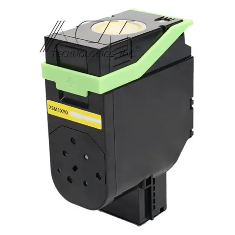 Compatible Lexmark 75M1XY0 Yellow High Yield Toner Cartridge (75M0X40), compatible cartridge photo