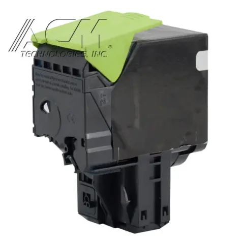 Compatible Lexmark 78C1XC0 Cyan High Yield Toner Cartridge (78C0X20), compatible cartridge photo