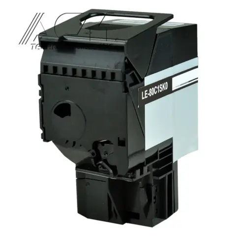 Compatible Lexmark 801SK Black Toner Cartridge (80C1SK0), compatible cartridge photo