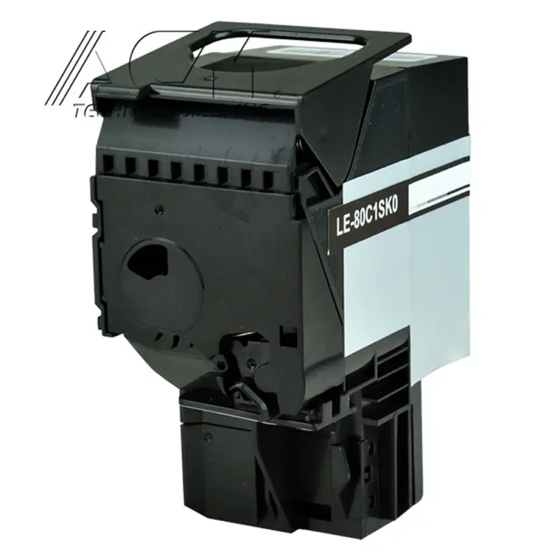 Compatible Lexmark 801SK Black Toner Cartridge (80C1SK0), compatible cartridge photo