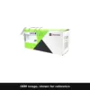 Genuine Lexmark M5155 toner cartridge, OEM image shown for reference