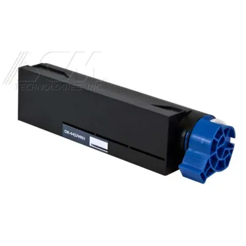 Compatible Oki 44574901 Black High Yield Toner Cartridge, compatible cartridge photo