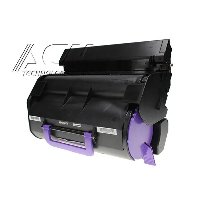 Compatible Oki 45488801 Black Toner Cartridge, compatible cartridge photo