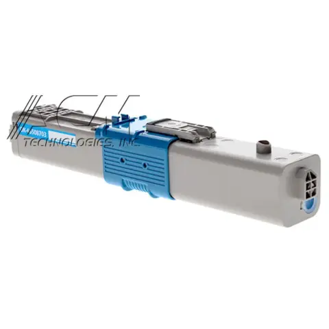 Compatible Oki 46508703 Cyan High Yield Toner Cartridge (46508707), compatible cartridge photo