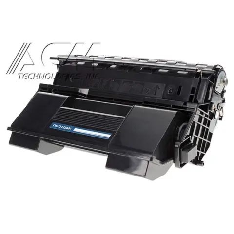 Compatible Oki 52123601 Black High Yield Toner Cartridge, compatible cartridge photo