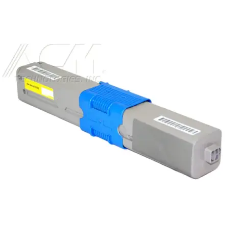 Compatible Oki TYPE C17 Yellow Toner Cartridge (44469701), compatible cartridge photo