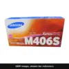 Genuine Samsung CLT-M406S toner cartridge, OEM image shown for reference