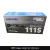 Genuine Samsung MLT-D111S toner cartridge, OEM image shown for reference