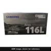 Genuine Samsung MLT-D116L toner cartridge, OEM image shown for reference