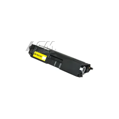 Compatible Brother TN315Y Yellow High Yield Toner Cartridge, compatible cartridge photo