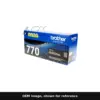 Genuine Brother TN770 toner cartridge, OEM image shown for reference