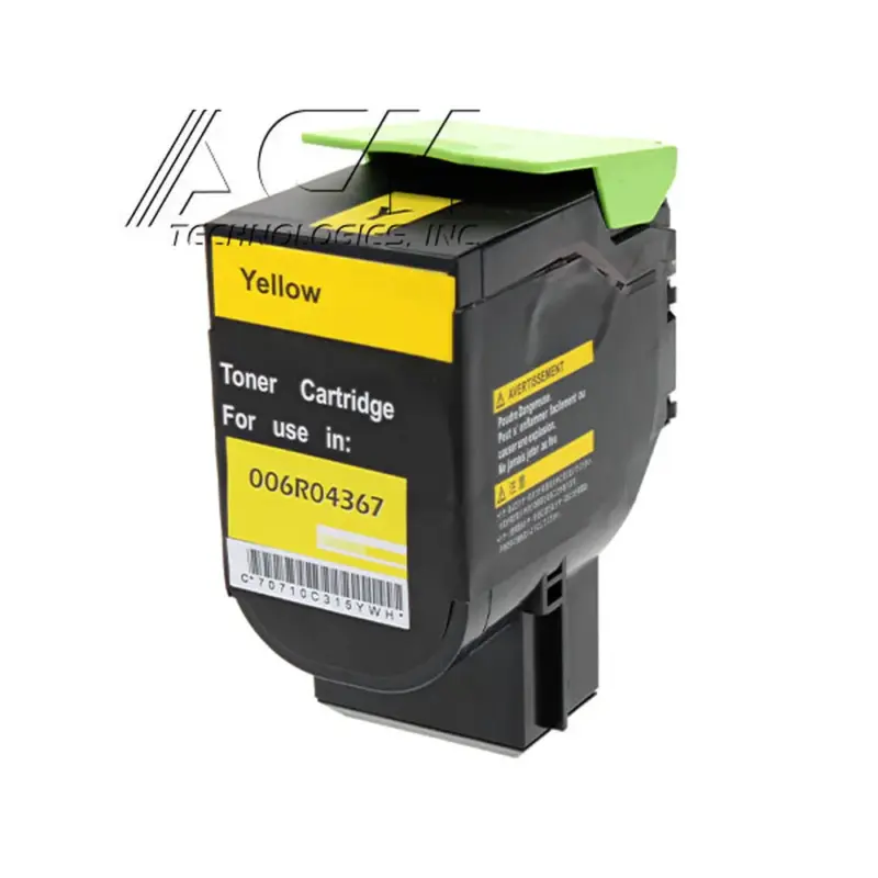 Compatible Xerox 006R04367 Yellow High Yield Toner Cartridge (006R04408), compatible cartridge photo