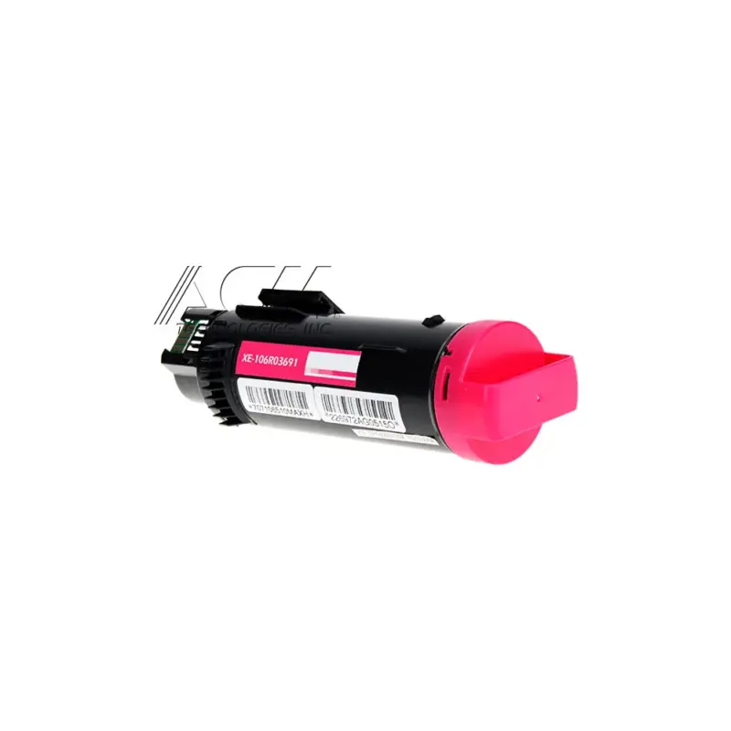 Compatible Xerox 106R03691 Magenta High Yield Toner Cartridge for Phaser 6510 WorkCentre 6515, compatible cartridge photo