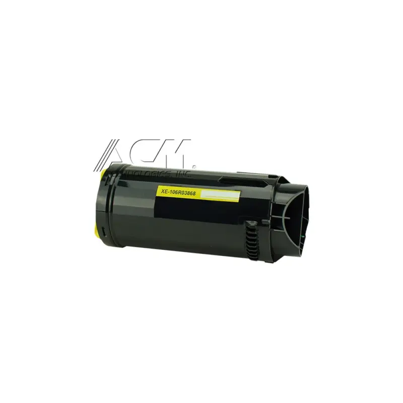 Compatible Xerox 106R03868 Yellow High Yield Toner Cartridge for VersaLink C500/C505, compatible cartridge photo